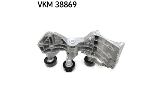 Tensioner Pulley, v-ribbed belt VKM 38869 SKF, Image 2