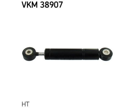 Tensioner Pulley, v-ribbed belt VKM 38907 SKF