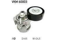 Tensioner Pulley, v-ribbed belt VKM 60003 SKF