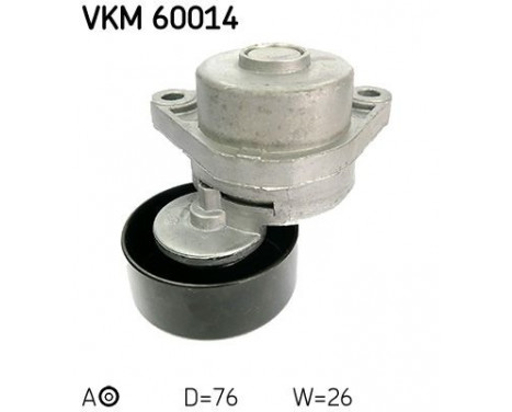 Tensioner Pulley, v-ribbed belt VKM 60014 SKF, Image 2