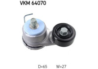 Tensioner Pulley, v-ribbed belt VKM 64070 SKF
