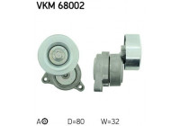Tensioner Pulley, v-ribbed belt VKM 68002 SKF