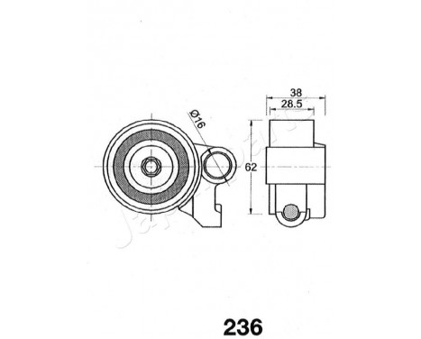 Tensioner, timing belt, Image 2