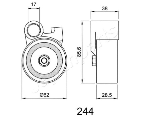 Tensioner, timing belt, Image 2