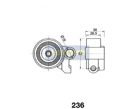 Tensioner, timing belt, Image 2