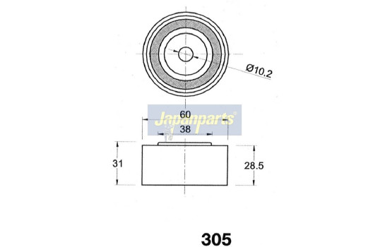 Tensioner, timing belt, Image 2