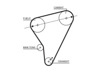 Timing belt 5023 Gates