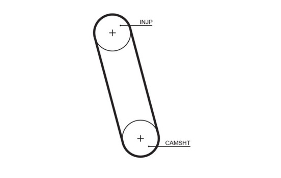Timing belt 5100 Gates
