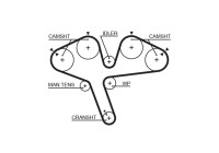 Timing belt 5376XS Gates