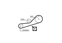 Timing belt 5452XS Gates