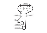 Timing belt 5461XS Gates