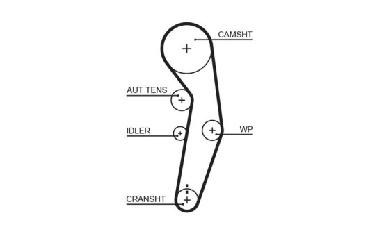 Timing belt 5601XS Gates