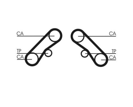 Timing belt CT1074 Contitech, Image 4