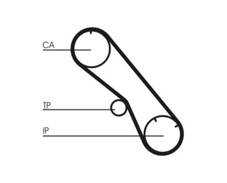 Timing belt CT1153 Contitech, Image 4