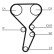 Timing Belt CT1179 Contitech, Thumbnail 3