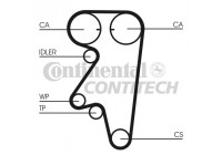 Timing belt CT543 Contitech