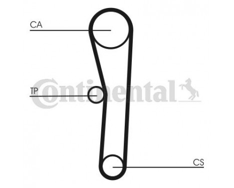 Timing belt CT562 Contitech, Image 2