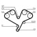 Timing belt CT822 Contitech, Thumbnail 4