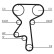 Timing belt CT924 Contitech, Thumbnail 3