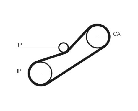 Timing belt CT950 Contitech, Image 3