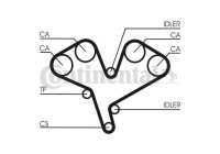 Timing belt CT990 Contitech