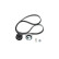 Timing belt kit SPANNROLLEN-SET Bosch