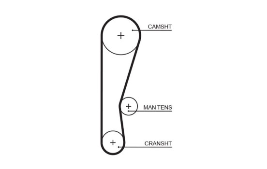 Timing Belt PowerGrip® 5119 Gates