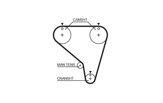 Timing Belt PowerGrip® 5266XS Gates