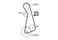 Timing Belt PowerGrip® 5424XS Gates