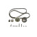 Timing belt set 1 987 946 384 Bosch