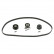 Timing belt set 14110 FEBI