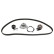 Timing belt set 173212 FEBI