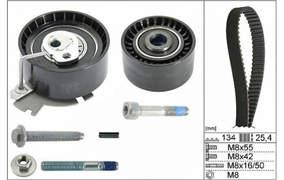 Timing Belt Set 20-1365 Hepu