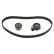 Timing belt set 33187 FEBI