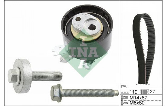 Timing Belt Set 530 0607 10 Ina