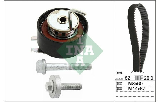 Timing Belt Set 530 0693 10 Ina