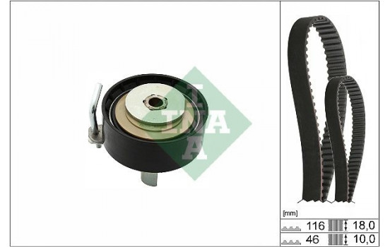 Timing Belt Set 530 0701 10 Ina