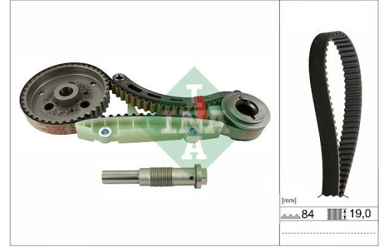 Timing belt set 530 0950 10 Ina