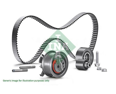 Timing belt set 530 0967 10 Ina