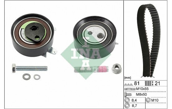 Timing Belt Set 530006210 Ina