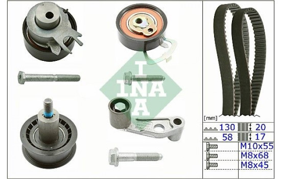 Timing Belt Set 530008910 Ina