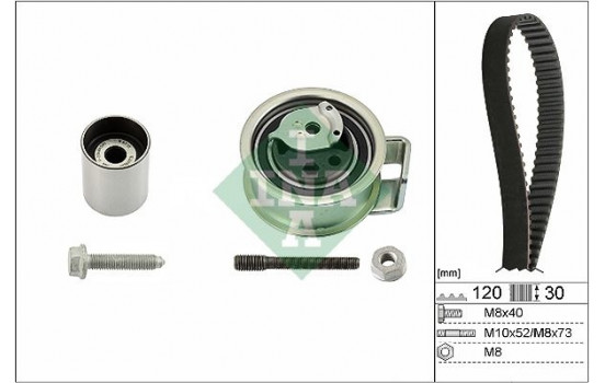 Timing Belt Set 530017610 Ina