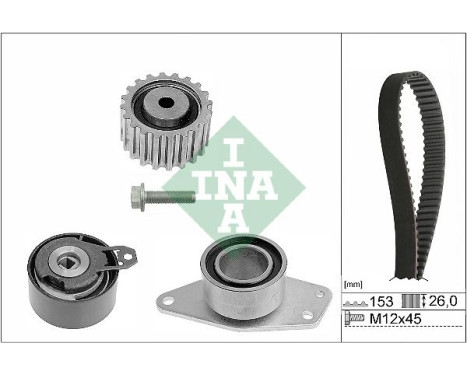 Timing Belt Set 530035710 Ina