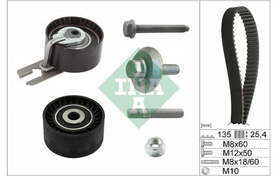 Timing Belt Set 530036910 Ina