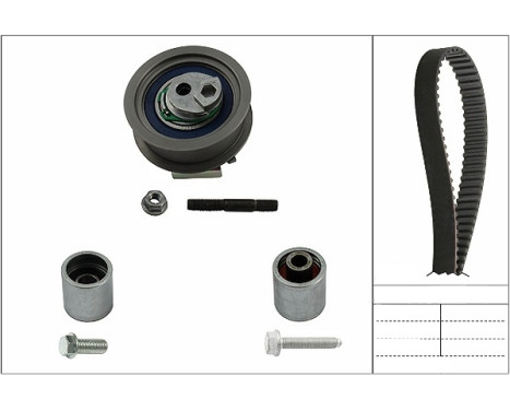 Timing Belt Set 530044510 Ina
