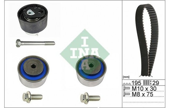 Timing Belt Set 530047510 Ina