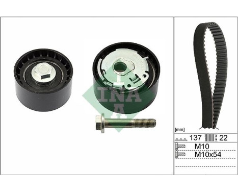 Timing Belt Set 530053610 Ina
