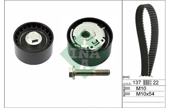 Timing Belt Set 530053610 Ina