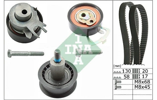 Timing Belt Set 530053810 Ina