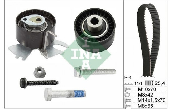 Timing Belt Set 530055810 Ina